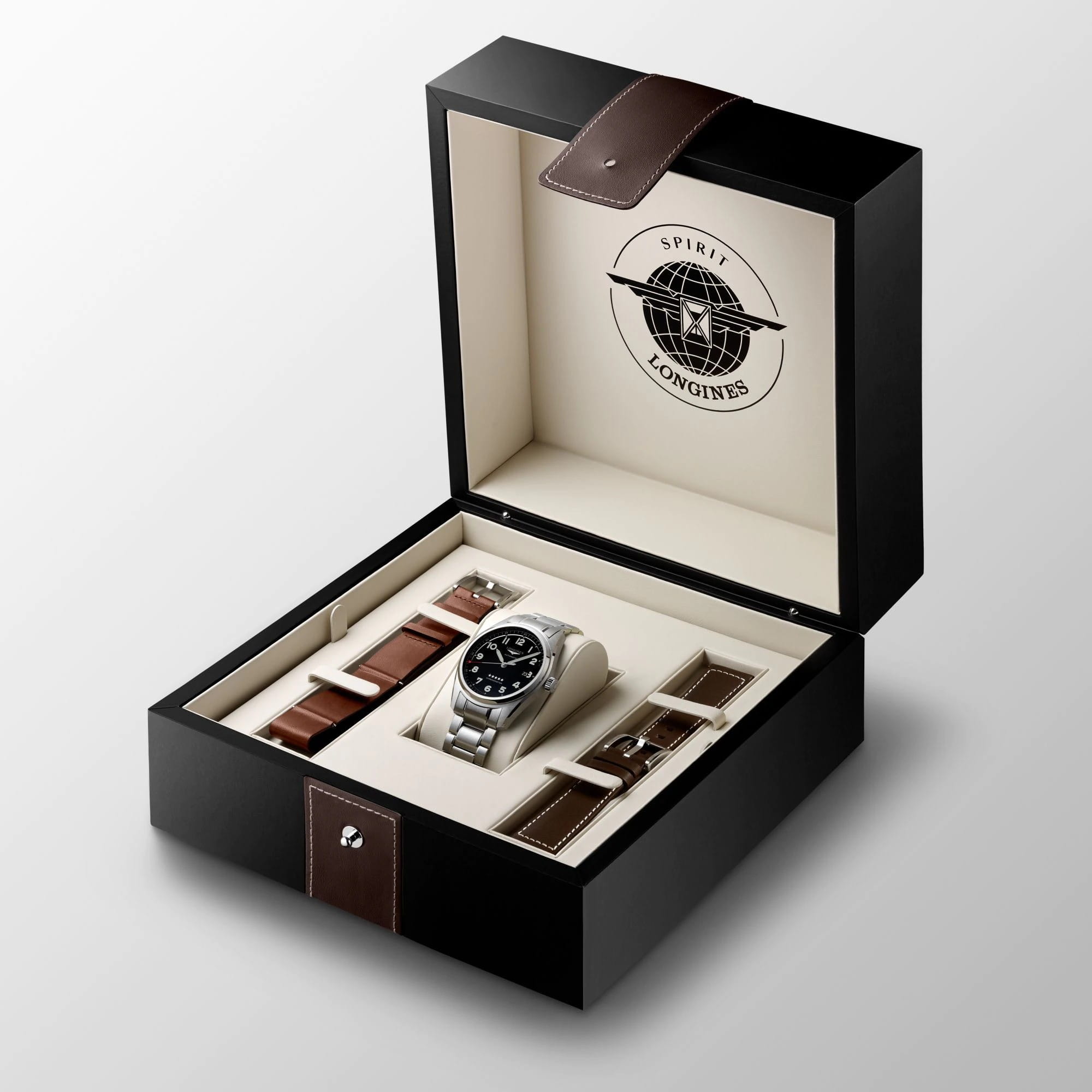 Longines Longines Spirit Prestige Edition L3.811.4.53.9 , наручные мужские часы фото под углом