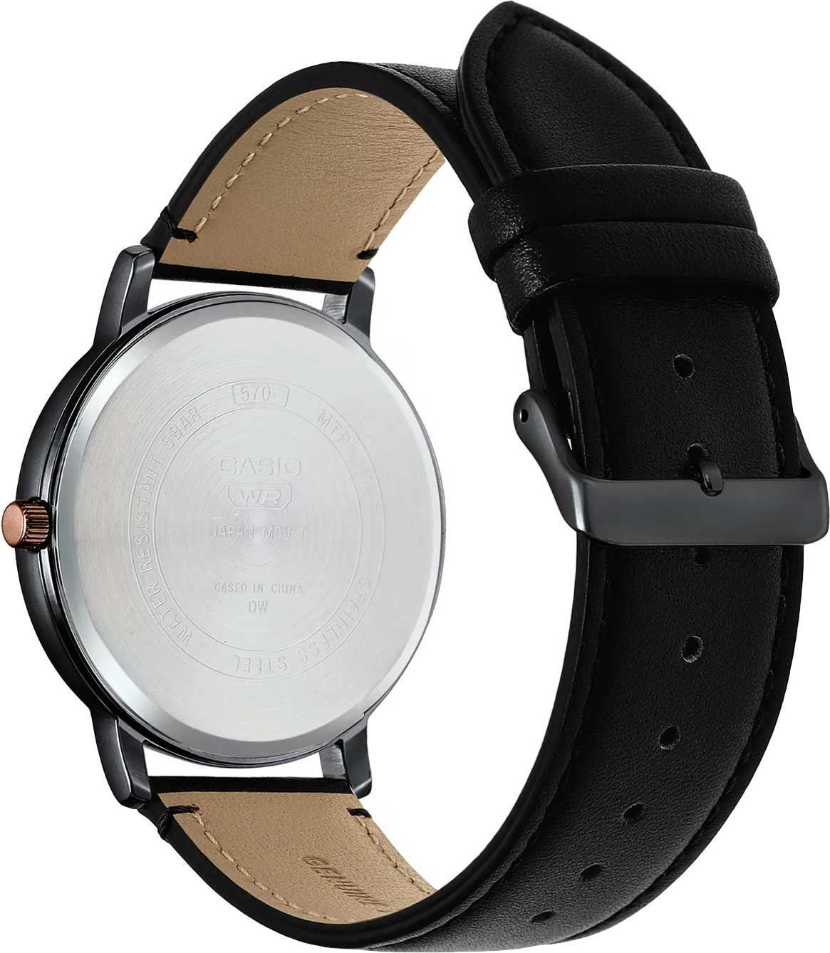 Casio Casio Collection MTP-B120BL-1A мужские часы черный циферблат на запястье