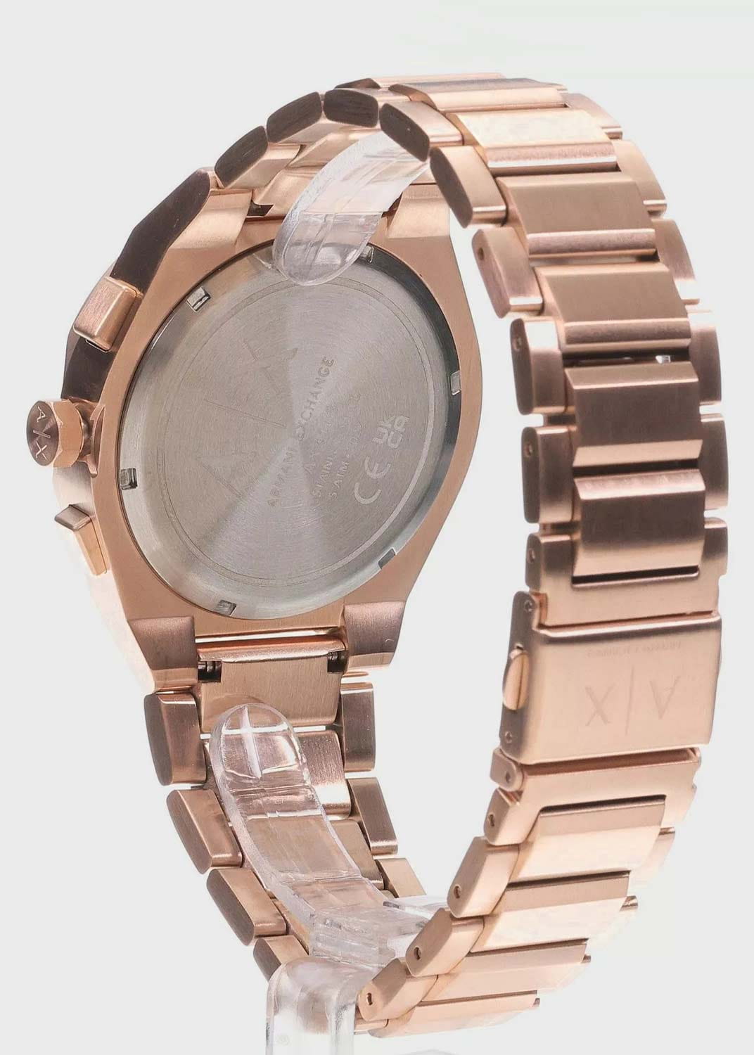 Armani Exchange Armani Exchange Rafael AX4188  - задняя крышка металл сталь корпуса, италия часы