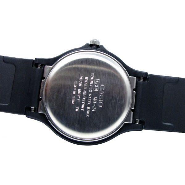 Casio Casio Collection MQ-24-7B2, collection япония мужские часы на браслете пластик боковой вид