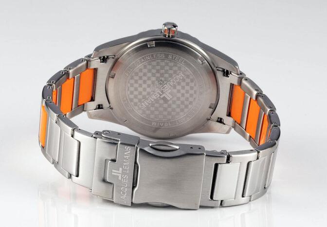 Jacques Lemans Jacques Lemans Liverpool 1-2060L, liverpool австрия мужские часы на браслете нержавеющая сталь 316l + полиуретан боковой вид