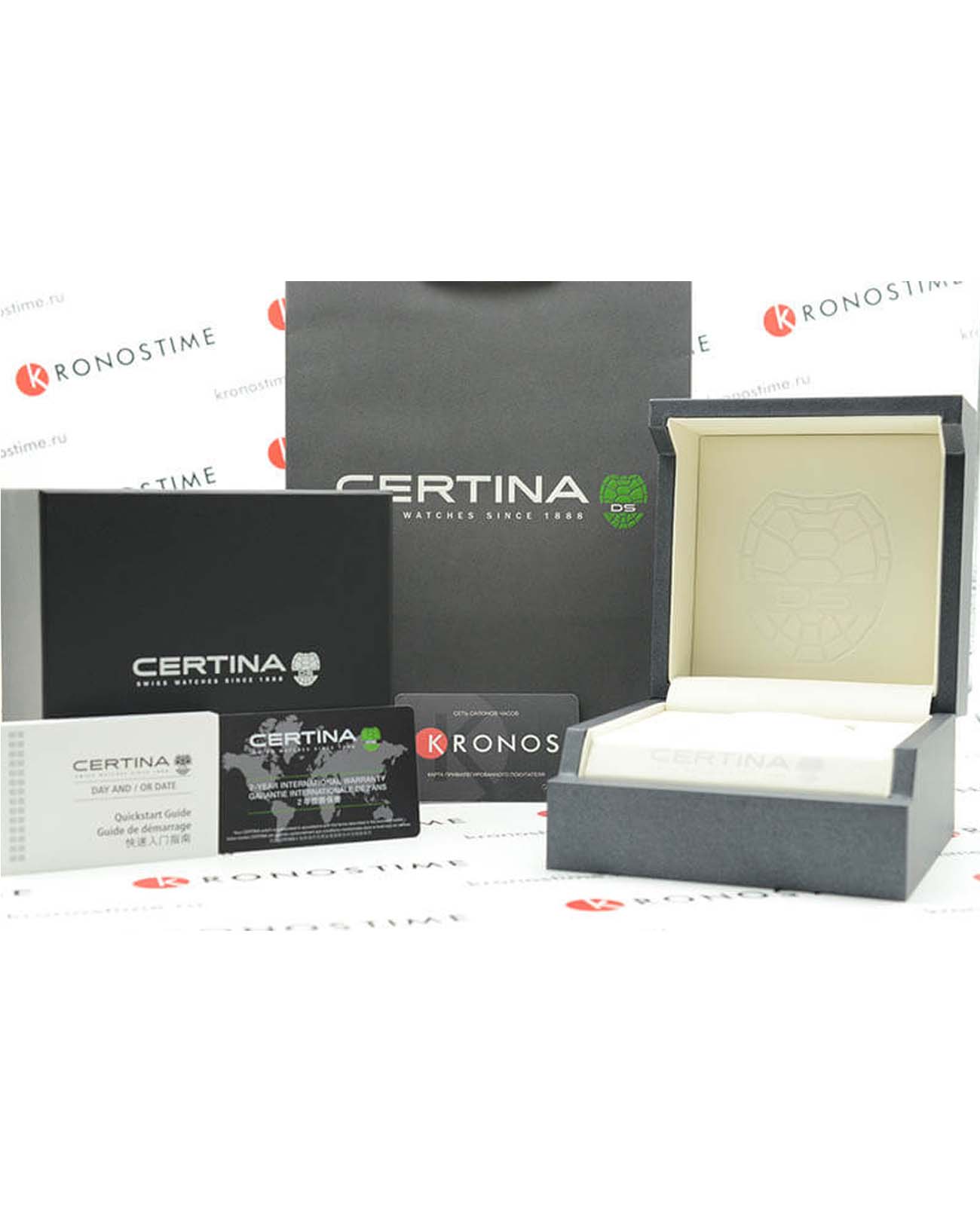 Certina Certina Heritage DS Powermatic 80 C038.407.36.087.00 механические мужские часы часы крупный план коричневый циферблата