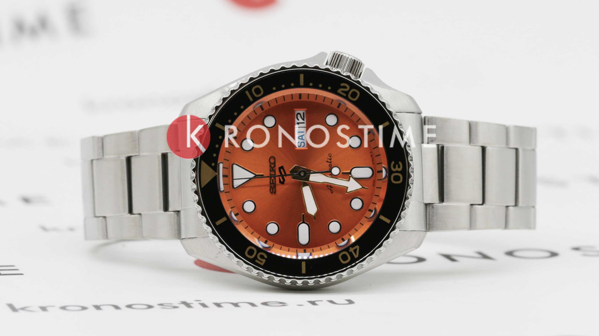 Seiko Seiko 5 Sports SRPD59K1 , наручные мужские часы фото под углом