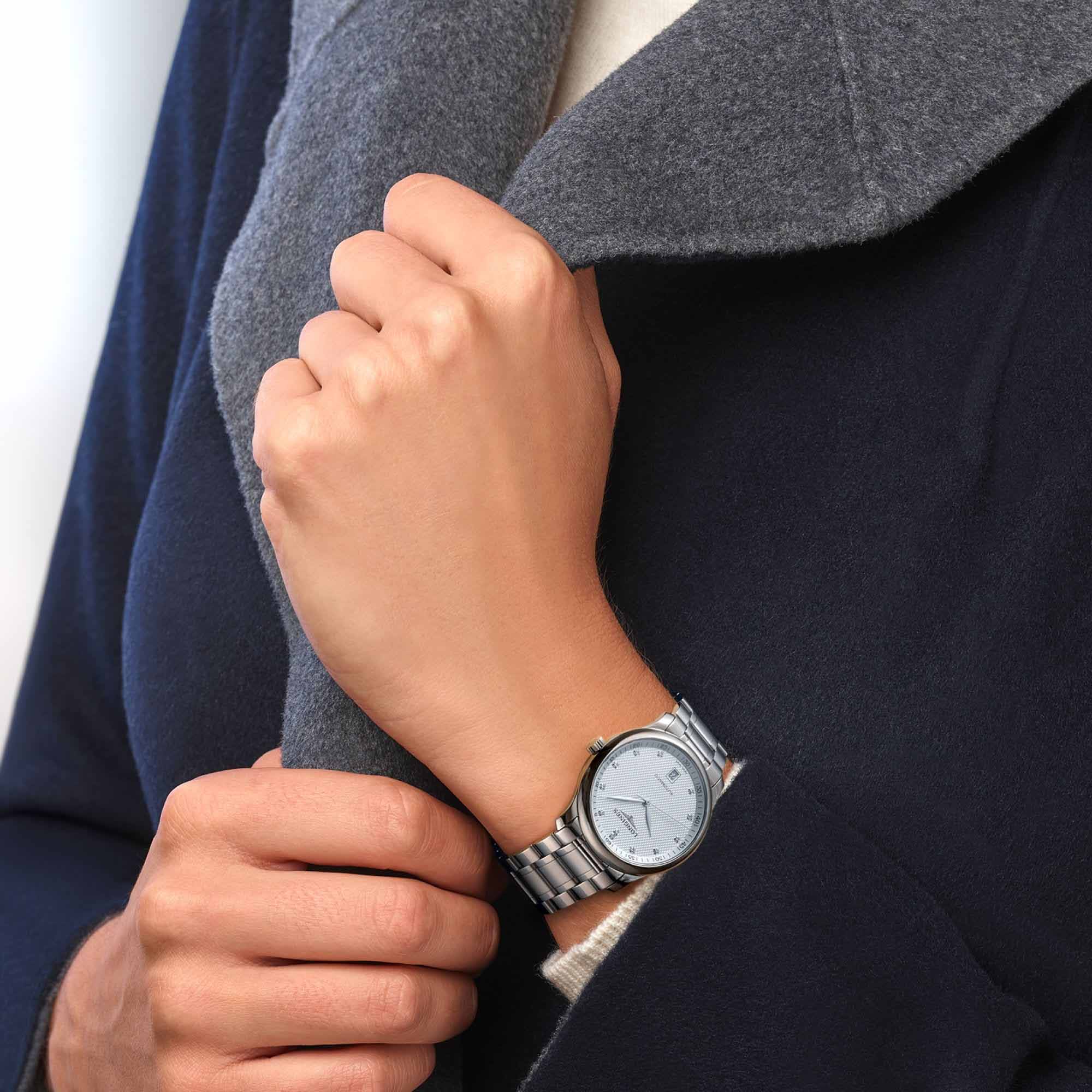 Оригинальные часы Longines Longines Master Collection L2.628.4.77.6 механические калибр механизма l888 общий вид