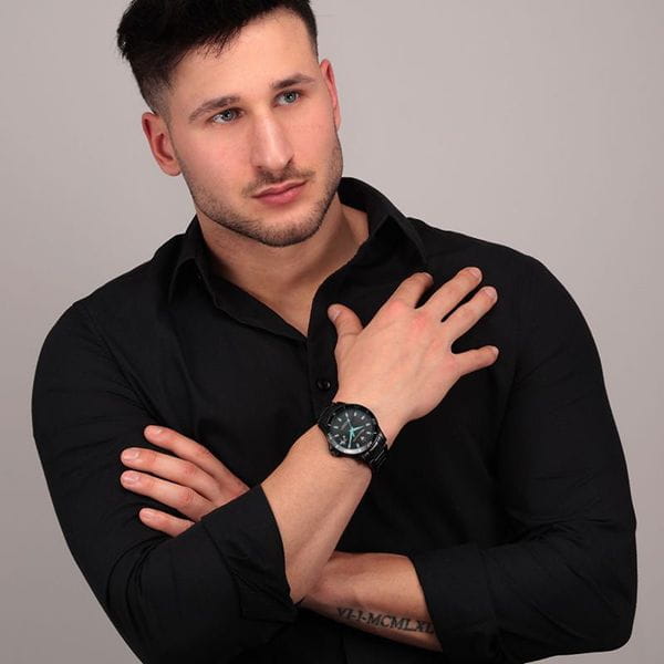 Maserati Maserati AQUA EDITION R8853144001 мужские часы черный циферблат на запястье