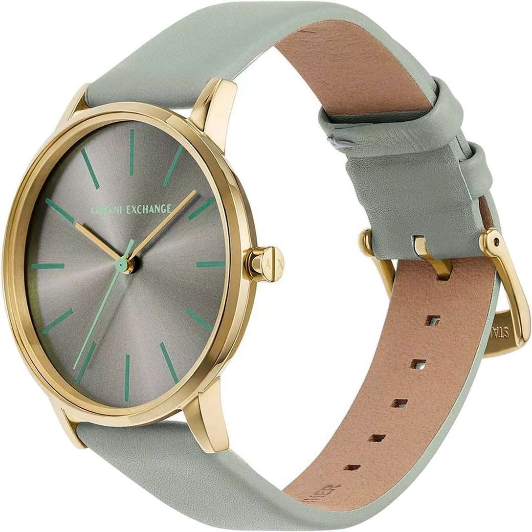 Armani Exchange Armani Exchange Lola AX5618,  италия женские часы на браслете кожаный боковой вид