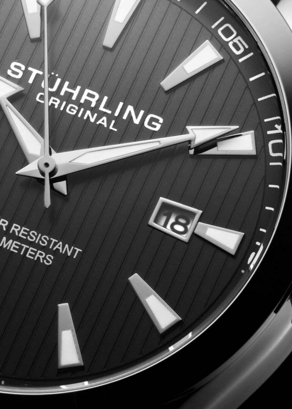 Stuhrling Stuhrling Symphony 3953.1 , наручные мужские часы фото под углом