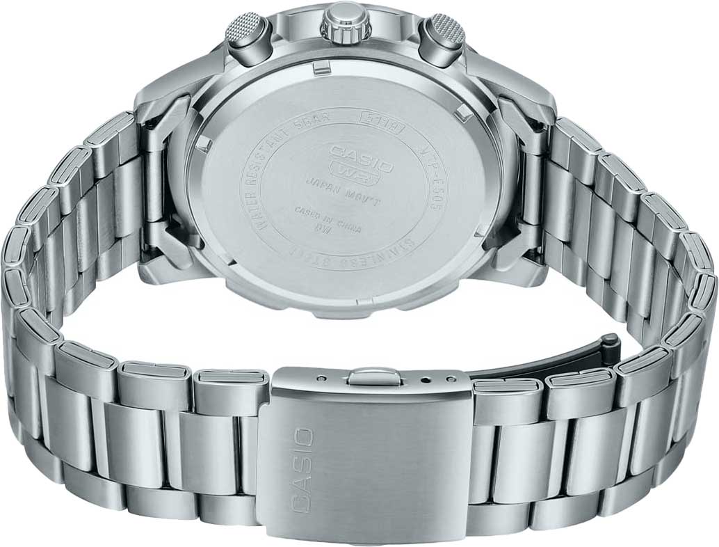 Casio Casio Collection MTP-E505D-1A мужские часы черный циферблат на запястье