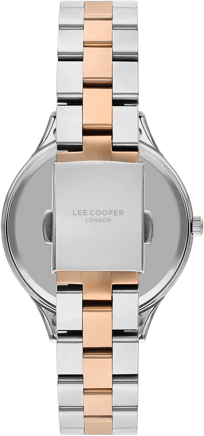 Lee Cooper Lee Cooper LC07568.590,  англия женские часы на браслете нержавеющая сталь с ip-покрытием боковой вид