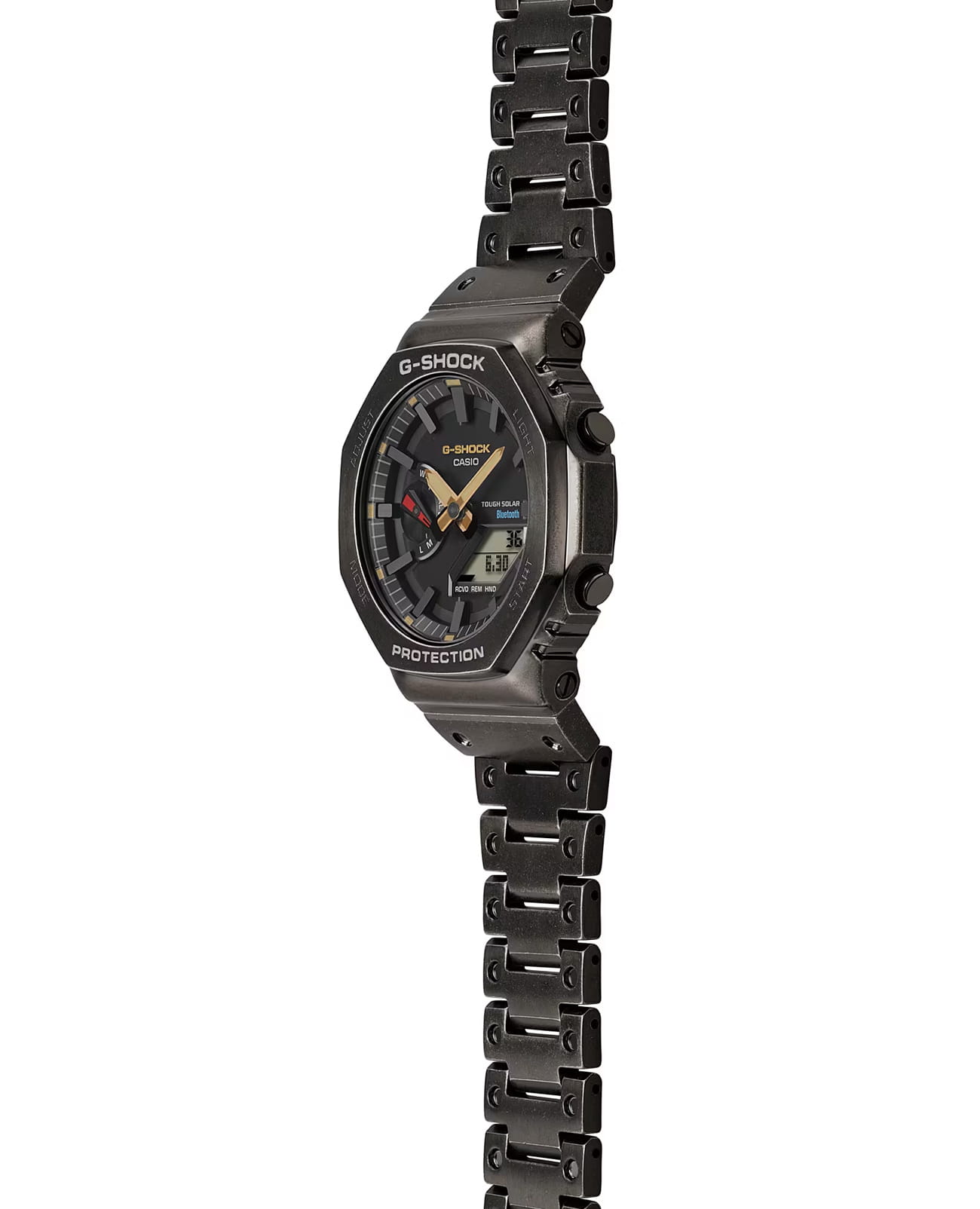 Casio GM-B2100VF-1AER мужские часы застежка крупным планом
