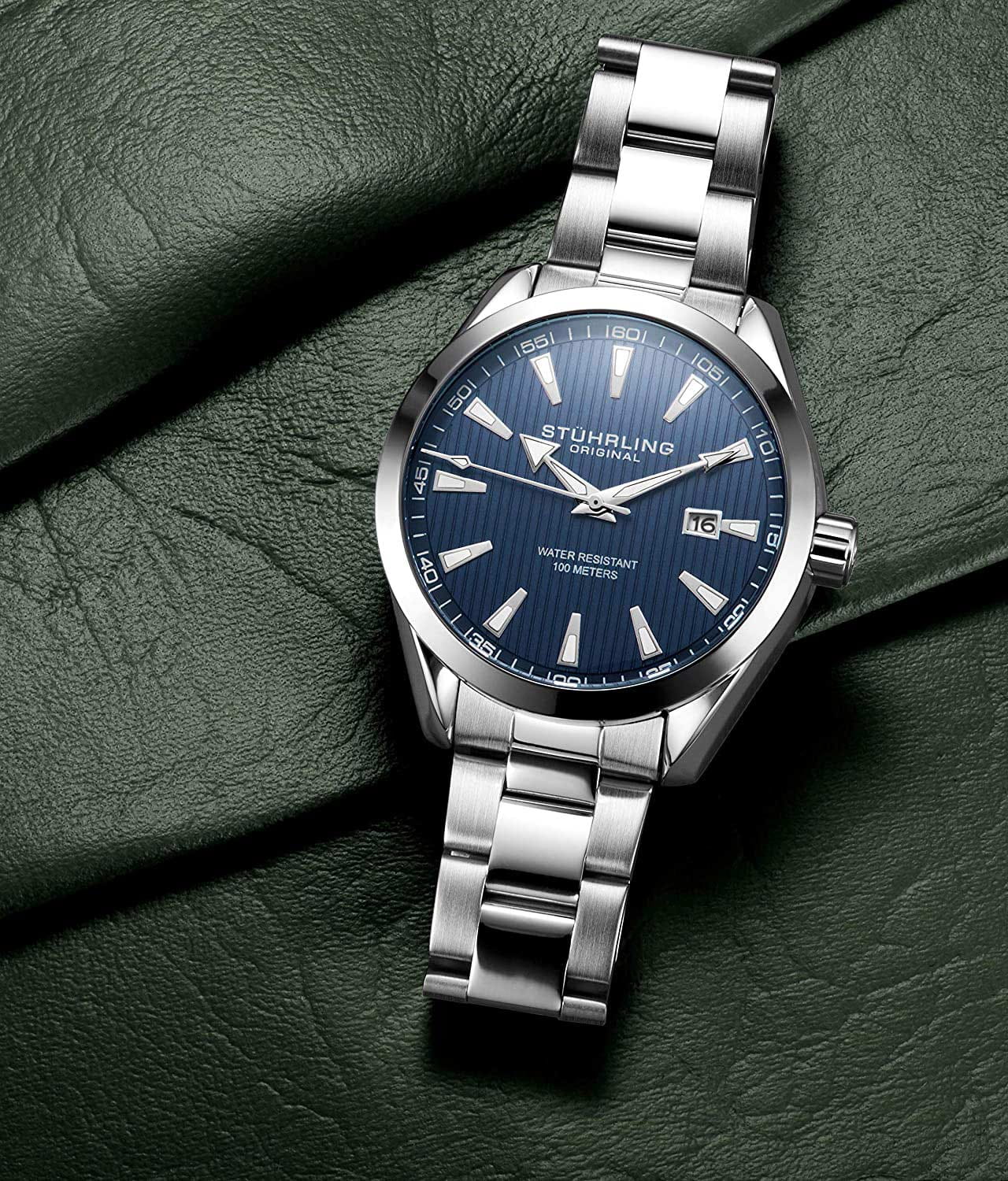 Stuhrling Stuhrling Symphony 3953.2 , наручные мужские часы фото под углом