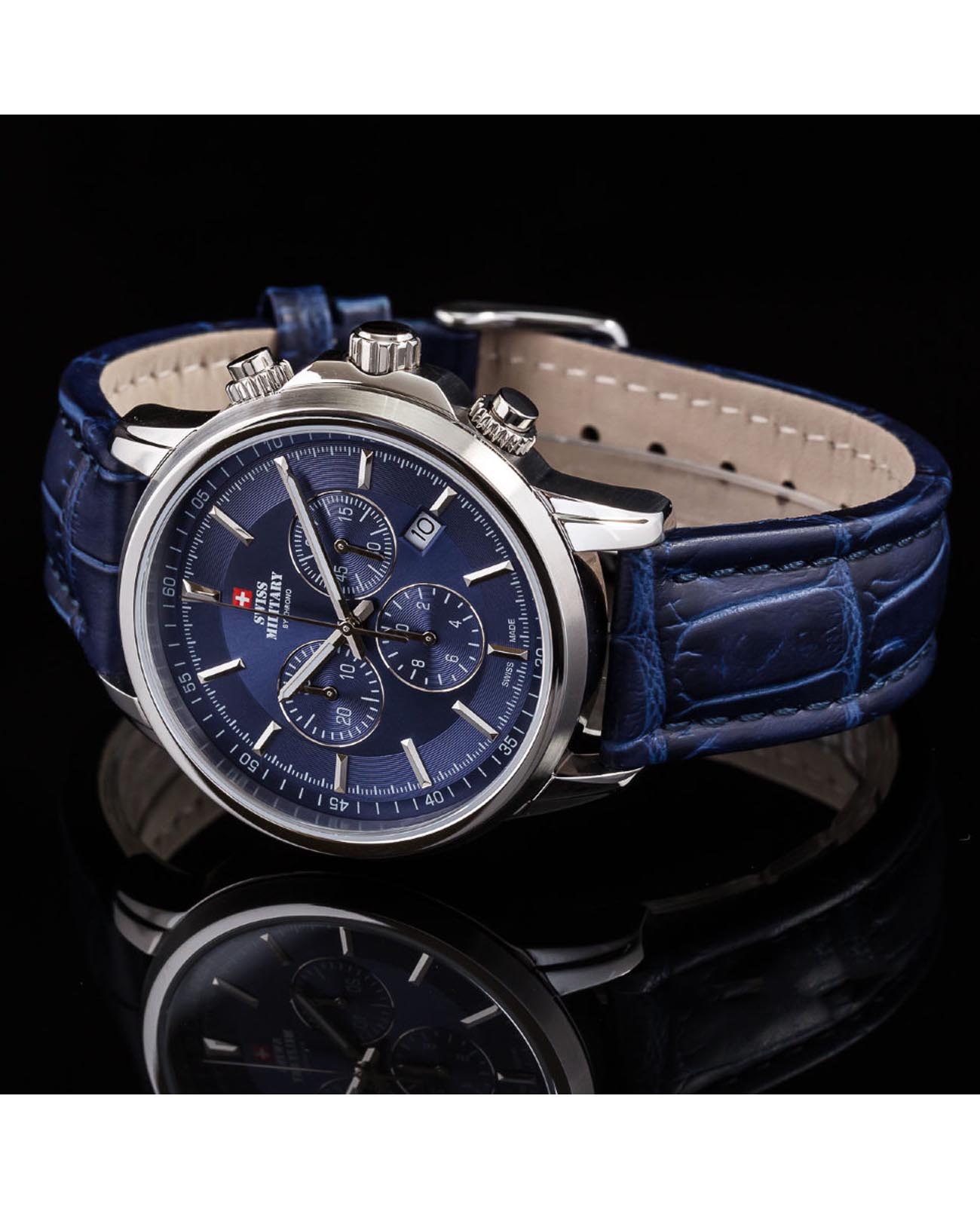 Swiss Military by Chrono Swiss Military by Chrono SM34052.13 , наручные мужские часы фото под углом