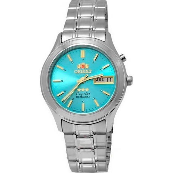 Orient Orient EM0301ZL (FEM0301ZL)  FEM0301ZL  мужские часы  циферблат, браслет  — вид спереди