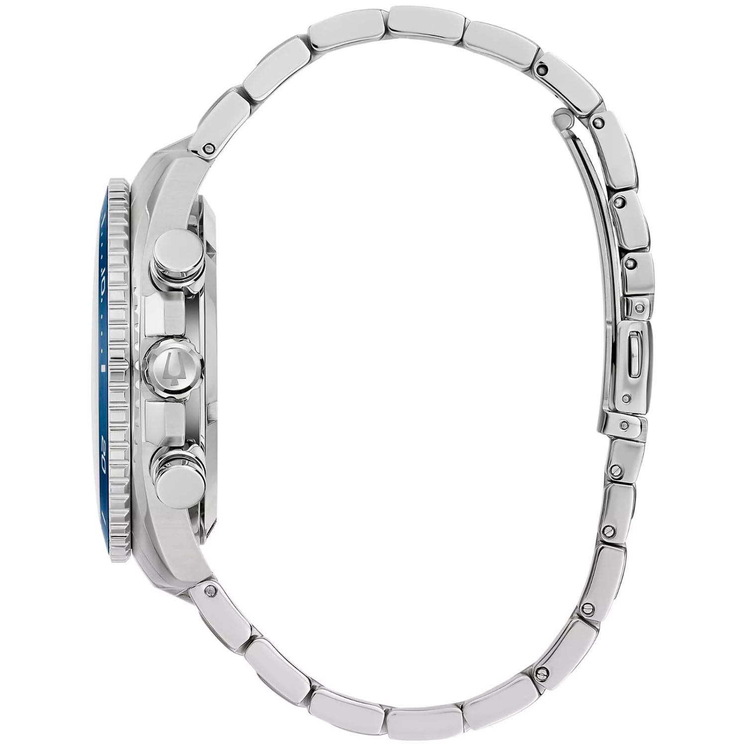 Bulova Bulova High Frequency Quartz 98B393 , наручные мужские часы фото под углом