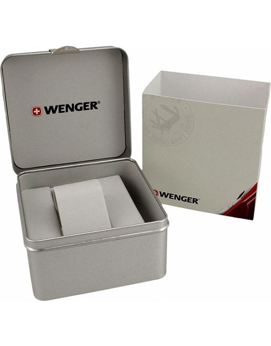 Wenger 01.1843.110 , наручные мужские часы фото под углом