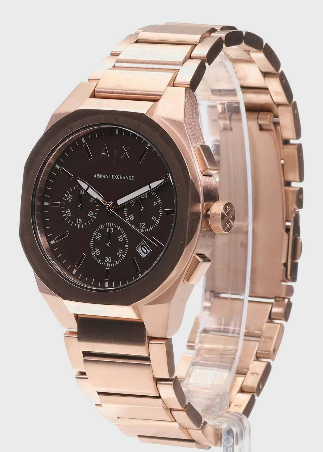 Armani Exchange Armani Exchange Rafael AX4188 мужские часы коричневый циферблат на запястье