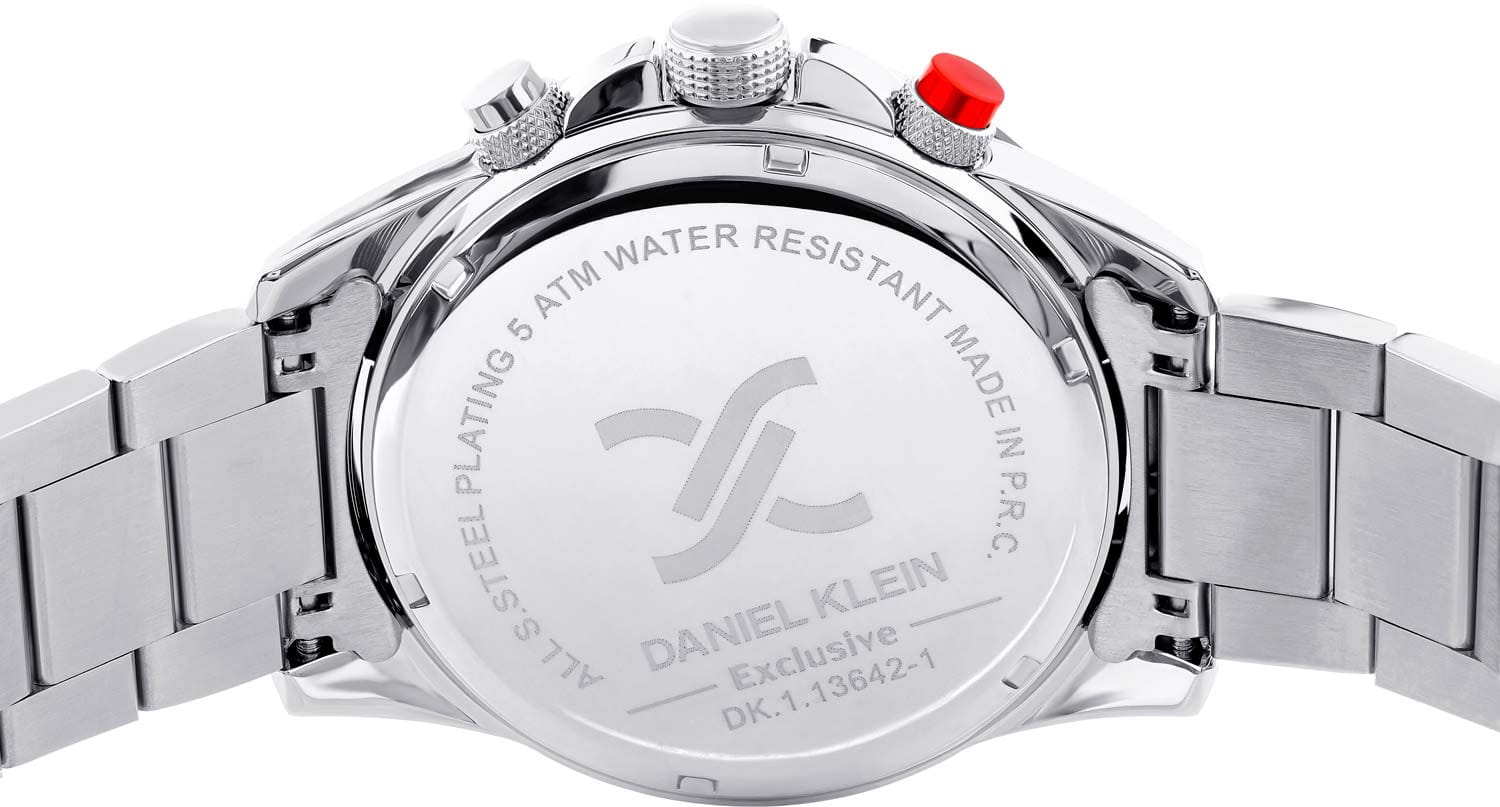 Daniel Klein Daniel Klein Exclusive DK.1.13642-1,  турция мужские часы на браслете нержавеющая сталь боковой вид