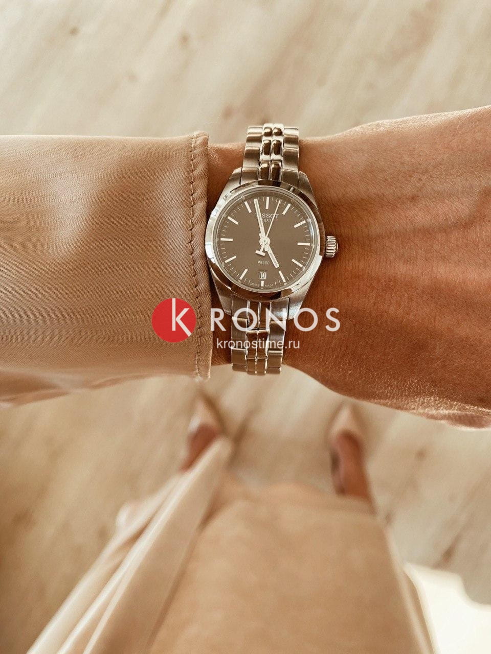 Tissot Tissot PR 100 Lady Small T101.010.11.061.00 PR 100 - задняя крышка сталь металл корпуса, швейцария часы