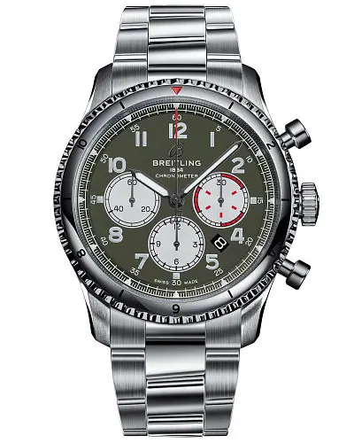 Breitling Aviator 8 B01 Chronograph 43 Curtiss Warhawk AB01192A1L1A1