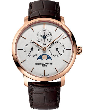 Frederique Constant Slimline Perpectual Calendar Manufacture FC-775V4S4