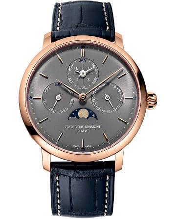 Frederique Constant Slimline Perpectual Calendar Manufacture FC-775G4S4