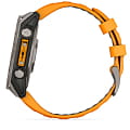 Часы Garmin Fenix 8 47mm Amoled Sapphire Titanium Orange 010-02904-11 фото 12
