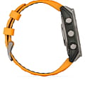 Часы Garmin Fenix 8 47mm Amoled Sapphire Titanium Orange 010-02904-11 фото 4